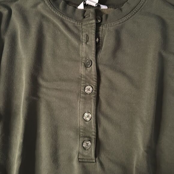 Athleta Balance Henley Sweatshirt - Picture 3 of 6